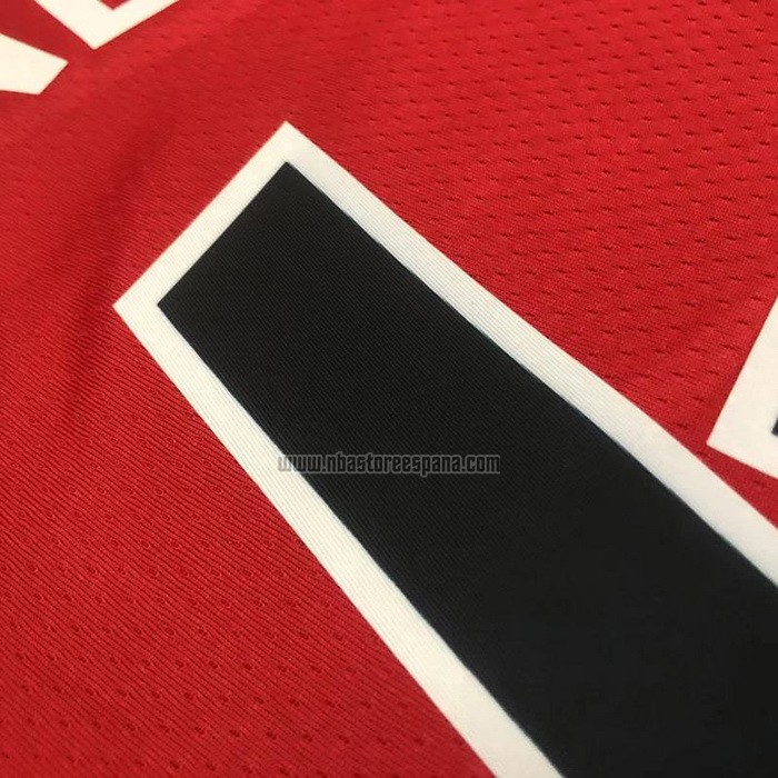 Camiseta Toronto Raptors Scottie Barnes NO 4 Icon 2022-23 Rojo